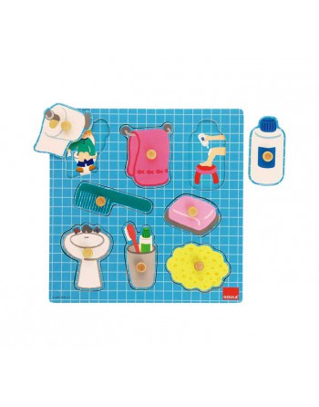 GOULA PUZZLE 8 PIEZAS CON PIVOTE BAÑO - 53032