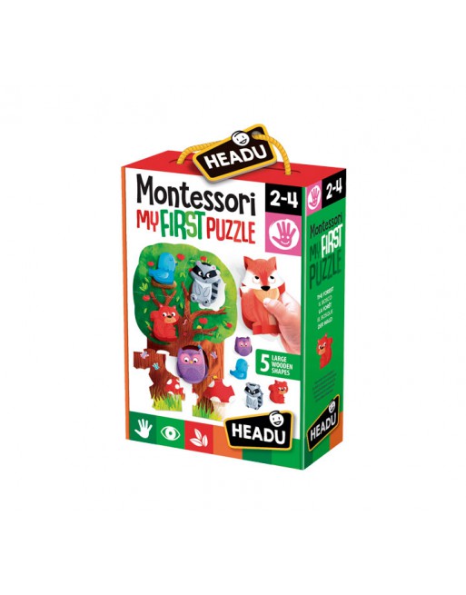 HEADU PUZZLES MONTESSORI FIRST PUZZLE - 1041747