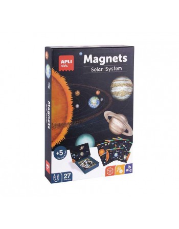 APLI KIDS JUEGO 27 PZ. MAGNEXICAS APLI SISTEMA SOLAR - 19272