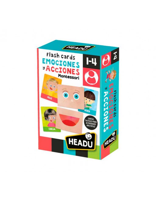 HEADU JUEGO TARJETA EMOCIONES+ACCIONES 130012137