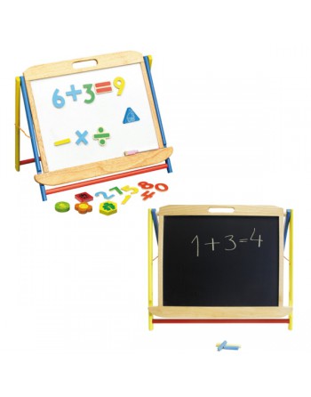 SMART JUEGO DE PIZARRA DOBLE BLANCA MAGNEXICA Y VERDE PARA TIZA 68033200