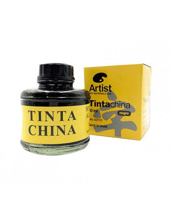 ARTIST TINTA CHINA 60ML NEGRO - A21131
