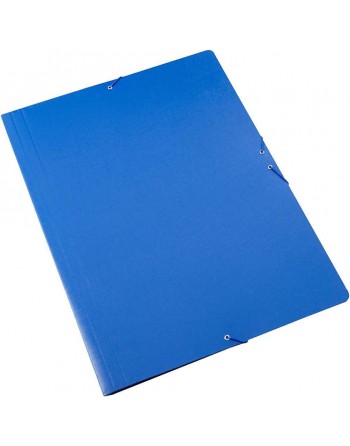 FABRISA CARPETA GOMAS DIBUJO A3 SENCILLA DE CARTON GOFRADO BARNIZADO AZUL 15857