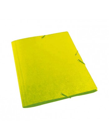 VARIS CARPETA CARTON GOMA SOLAPA A3 AMARILLO 5235AM - 52352