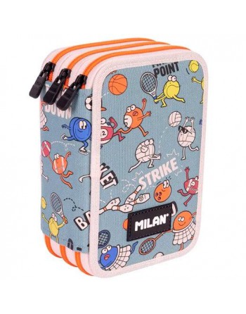 MILAN PLUMIER 3 PISOS CON CONTENIDO SERIE ESPECIAL SPORTS 081364SPT