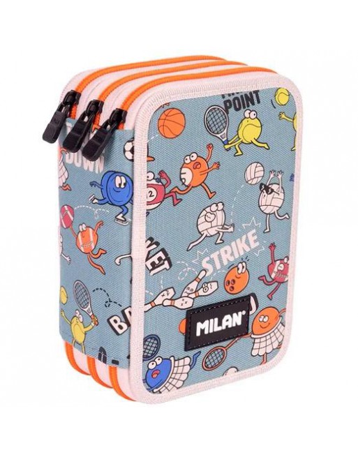 MILAN PLUMIER 3 PISOS CON CONTENIDO SERIE ESPECIAL SPORTS 081364SPT