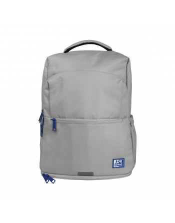 OXFORD MOCHILA B-READY RECICLADOS RPET INTERIOR ACOLCHADO PARA PC GRIS 400183031