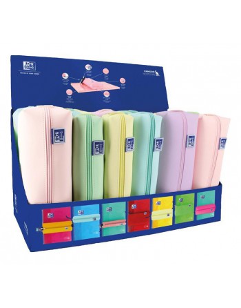 OXFORD EXPOSITOR 22 PORTATODO LIVE AND GO SURTIDOS CON GOMA DE SUJECION 40X25X24cm. - 400161683 - 400161681