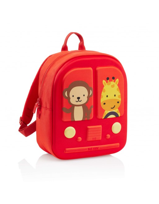 MIQUEL RIUS MOCHILA INFANTIL BUS STOP ROJO 120 X 245 X 305 MM 10 LITROS - MR19390