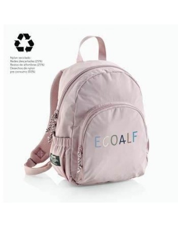 MIQUEL RIUS MOCHILA DOBLE LONDON RECICLADA ECOALF ROSA MR16308