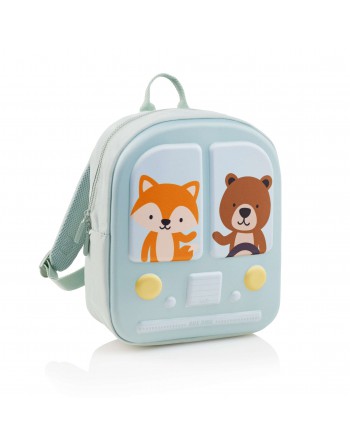 MIQUEL RIUS MOCHILA INFANTIL BUS STOP VERDE 120 X 245 X 305 MM 10 LITROS - MR19393