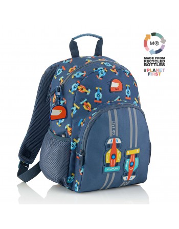 MIQUEL RIUS MOCHILA DOBLE LONDON RECICLADA GRAN PRIX 255 X 160 X 350 MM 12 LITROS - MR19761