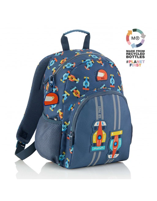 MIQUEL RIUS MOCHILA DOBLE LONDON RECICLADA GRAN PRIX 255 X 160 X 350 MM 12 LITROS - MR19761