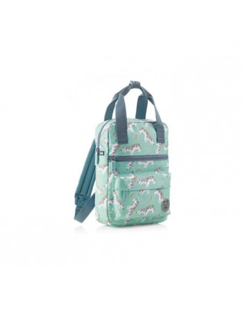 MIQUEL RIUS MOCHILA RECICLADA ZEBRA ESPACIO CENTRAL Y BOLSILLO FRONTAL - 34X23X09 CM MR19252