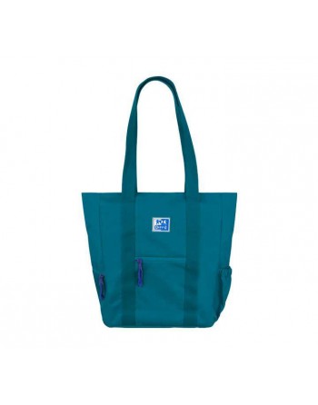 OXFORD TOTE BAG B-TRENDY MATERIAL RECICLADO RPET 34X31X12CM COLOR AQUA - 400174106