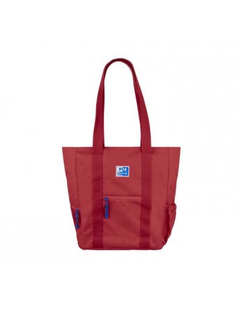 OXFORD TOTE BAG B-TRENDY MATERIAL RECICLADO RPET 34X31X12CM COLOR BURDEOA - 400174105
