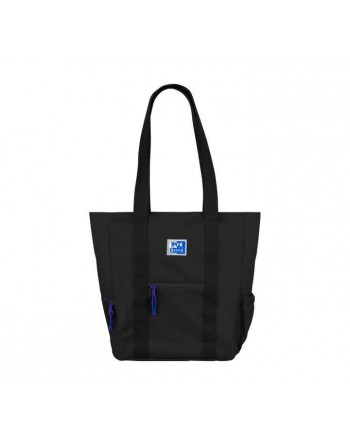 OXFORD TOTE BAG B-TRENDY MATERIAL RECICLADO RPET 34x31x12CM COLOR NEGRO - 400174103