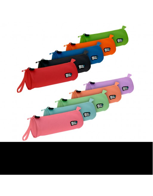 GRAFOPLAS PORTATODO REDONDO 1 COMPARTIMENTO 23 X 8 CM COLOR NEGRO 37543710