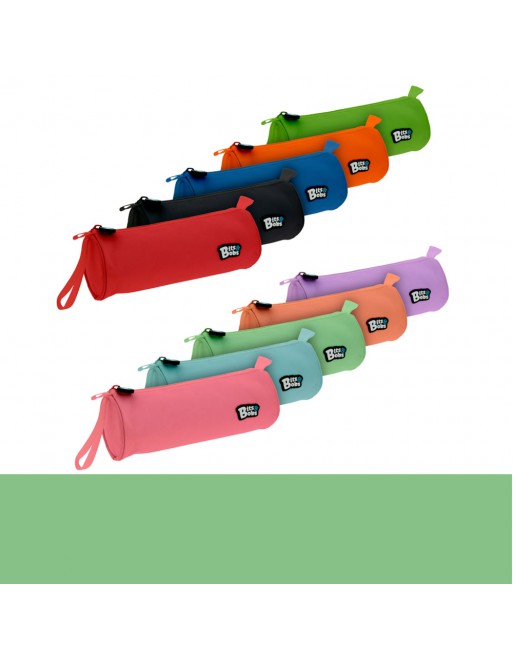 GRAFOPLAS PORTATODO REDONDO 1 COMPARTIMENTO 23 X 8 CM COLOR MINT 37543726