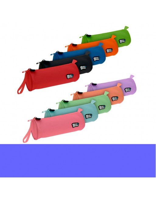 GRAFOPLAS PORTATODO REDONDO 1 COMPARTIMENTO 23 X 8 CM COLOR AZUL CLARO 37543731