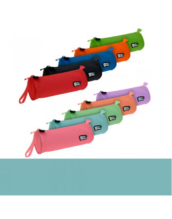 GRAFOPLAS PORTATODO REDONDO 1 COMPARTIMENTO 23 X 8 CM COLOR TURQUESA 37543736