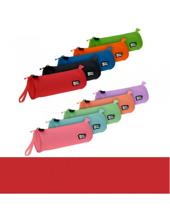 GRAFOPLAS PORTATODO REDONDO 1 COMPARTIMENTO 23 x 8 CM COLOR ROJO 37543751