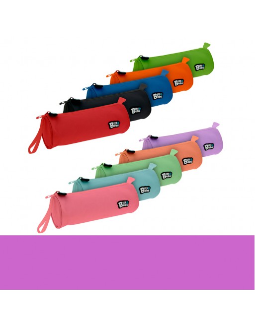 GRAFOPLAS PORTATODO REDONDO 1 COMPARTIMENTO 23 X 8 CM COLOR MAGENTA 37543758