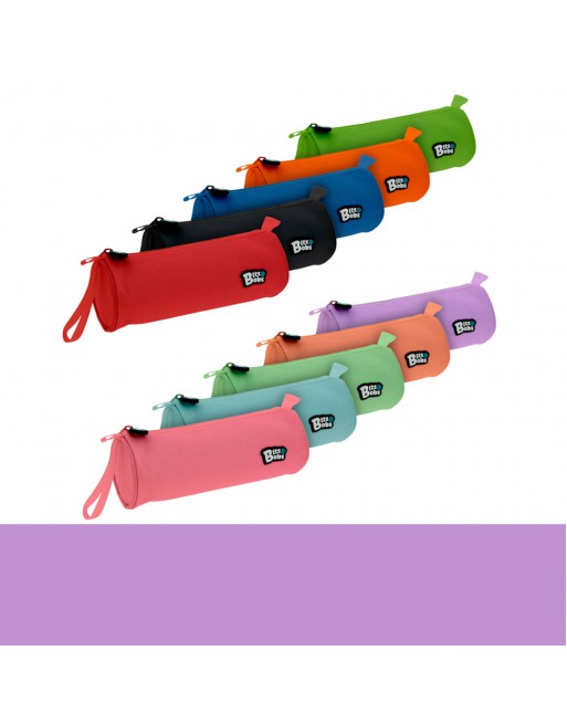 GRAFOPLAS PORTATODO REDONDO 1 COMPARTIMENTO 23 X 8 CM COLOR LAVANDA 37543764
