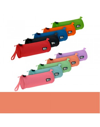 GRAFOPLAS PORTATODO REDONDO 1 COMPARTIMENTO 23 X 8 CM COLOR CORAL 37543783