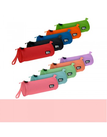 GRAFOPLAS PORTATODO REDONDO 1 COMPARTIMENTO 23 X 8 CM COLOR ROSA SOFT 37543793