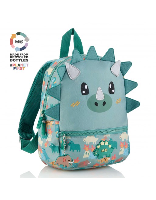 MIQUEL RIUS MOCHILA RECICLADA DINO ROAR 200 x 275 x 105 MM 6 LITROS - MR19763