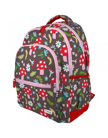 GRAFOPLAS MOCHILA SETAS GRANDE 3 COMPARTIMENTOS ACOLCHADO PARA PORTATIL BASE CON GOMA 33 X 46 X 22,5 CM 37500710