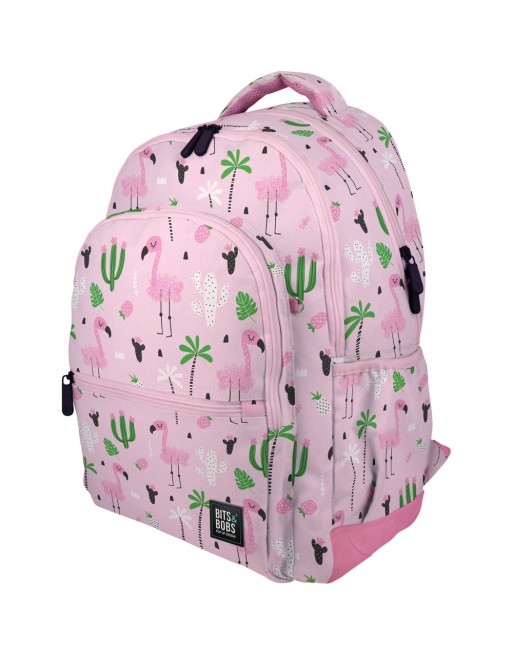 GRAFOPLAS MOCHILA TROPICAL GRANDE 3 COMPARTIMENTOS ACOLCHADO PARA PORTATIL BASE CON GOMA 33x46x22,5 CM 37500732