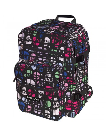 GRAFOPLAS MOCHILA BIGPACK LOOP GRANDE 3 COMPARTIMENTOS ACOLCHADO PARA PORTATIL BOLSILLOS EXTRA 32 X 46 X 24 CM 37501903