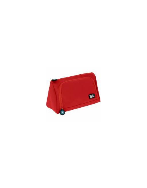 GRAFOPLAS PORTATODO PIRAMIDE 2 COMPARTIMENTO 22,5 x 12 x 9 CM COLOR ROJO 37545951