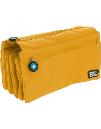 GRAFOPLAS BITS PORTATODO CUADRUPLE, TAPA Y BOLSILLO 23 x 12 X 12 CM COLOR AMARILLO SOL 37543360