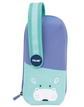 MILAN KIT 4 ESTUCHES CON CONTENIDO SERIE ESPECIAL FUN ANIMALS AZUL 08872FAB