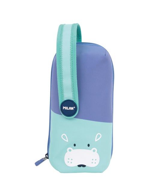 MILAN KIT 4 ESTUCHES CON CONTENIDO SERIE ESPECIAL FUN ANIMALS AZUL 08872FAB