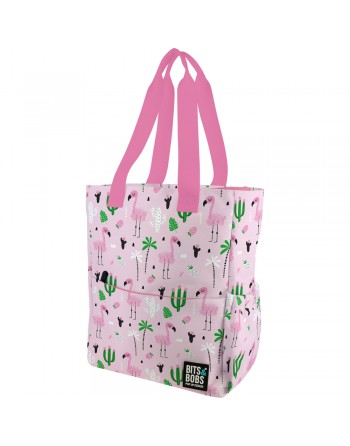 GRAFOPLAS TOTE BAG TROPICAL BOLSA MULTIFUNCIONAL CON COMPARTIMENTO ACOLCHADO PARA PC 37,5x31x14 CM 37730010