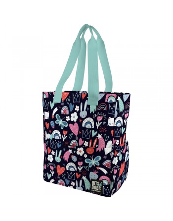 GRAFOPLAS TOTE BAG PRINCESS BOLSA MULTIFUNCIONAL CON COMPARTIMENTO ACOLCHADO PARA PC 37,5x31x14 CM 37730015