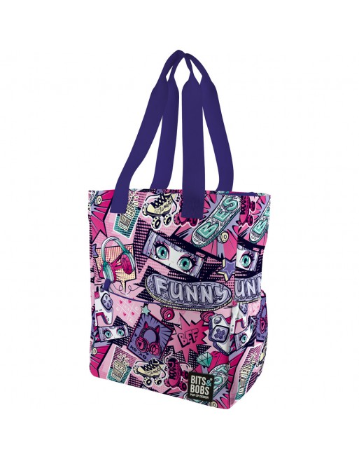 GRAFOPLAS TOTE BAG MANGA BOLSA MULTIFUNCIONAL CON COMPARTIMENTO ACOLCHADO PARA PC 37,5x31x14 CM 37730016