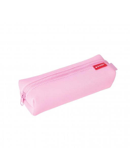 ENRI ESTUCHE NEOPRENO 1 CREMALLERA 22X6X6 CM ROSA 400185153