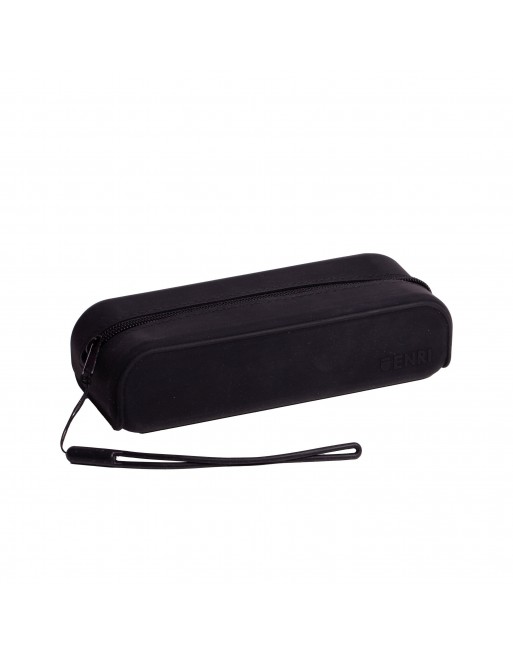 ENRI ESTUCHE SILICONA 1 CREMALLERA CON ASA 19X5X7 CM NEGRO 400185154