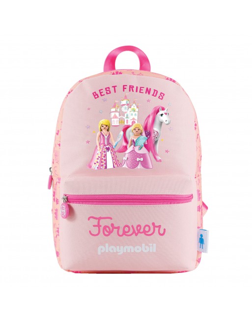 DOHE MOCHILA INFANTIL PLAYMOBIL PRINCESS ESPACIO CENTRAL Y FRONTAL - ID 51712