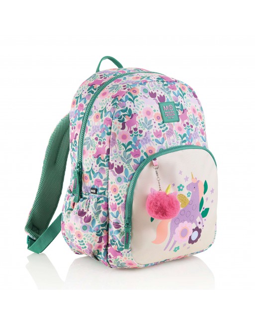 MIQUEL RIUS MOCHILA DOBLE ROMA RECICLADA MAGIC UNICORN 280 X 160 X 410 MM 24 LITROS - MR19780