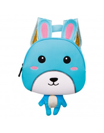 DOHE MOCHILA INFANTIN FORMAS NEOPRENO RABBIT APERTURA SUPERIOR CON BOLSILLO - ID 51460