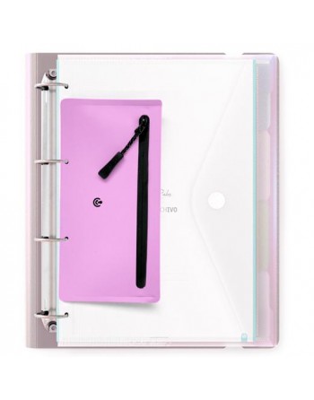 CARCHIVO ESTUCHE SLIM CASE PARA CARPEBLOCK 360 VIOLETA 46010162