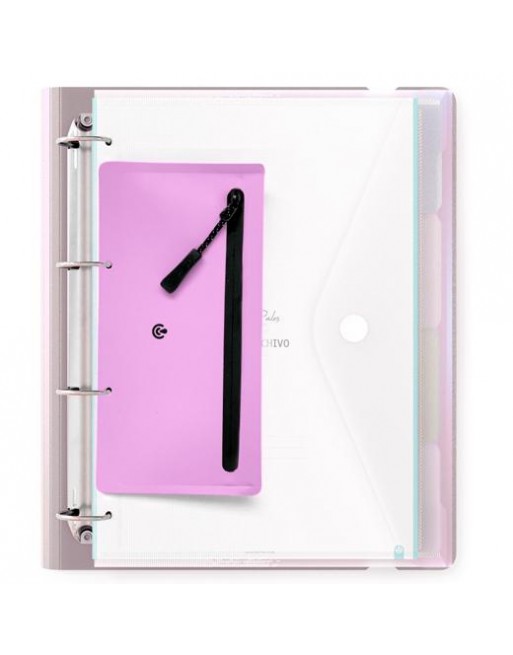 CARCHIVO ESTUCHE SLIM CASE PARA CARPEBLOCK 360 VIOLETA 46010162