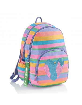 MIQUEL RIUS MOCHILA TRIPLE OSLO RECICLADA FOSSIL 280 x 165 x 410 MM 27 LITROS - MR19788