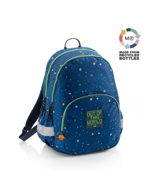 MIQUEL RIUS MOCHILA TRIPLE OSLO MY SPACE DOBLE ESPACIO AMPLIO Y DOBLE BOLSILLO FRONTAL - 41X28X16 CM MR16441